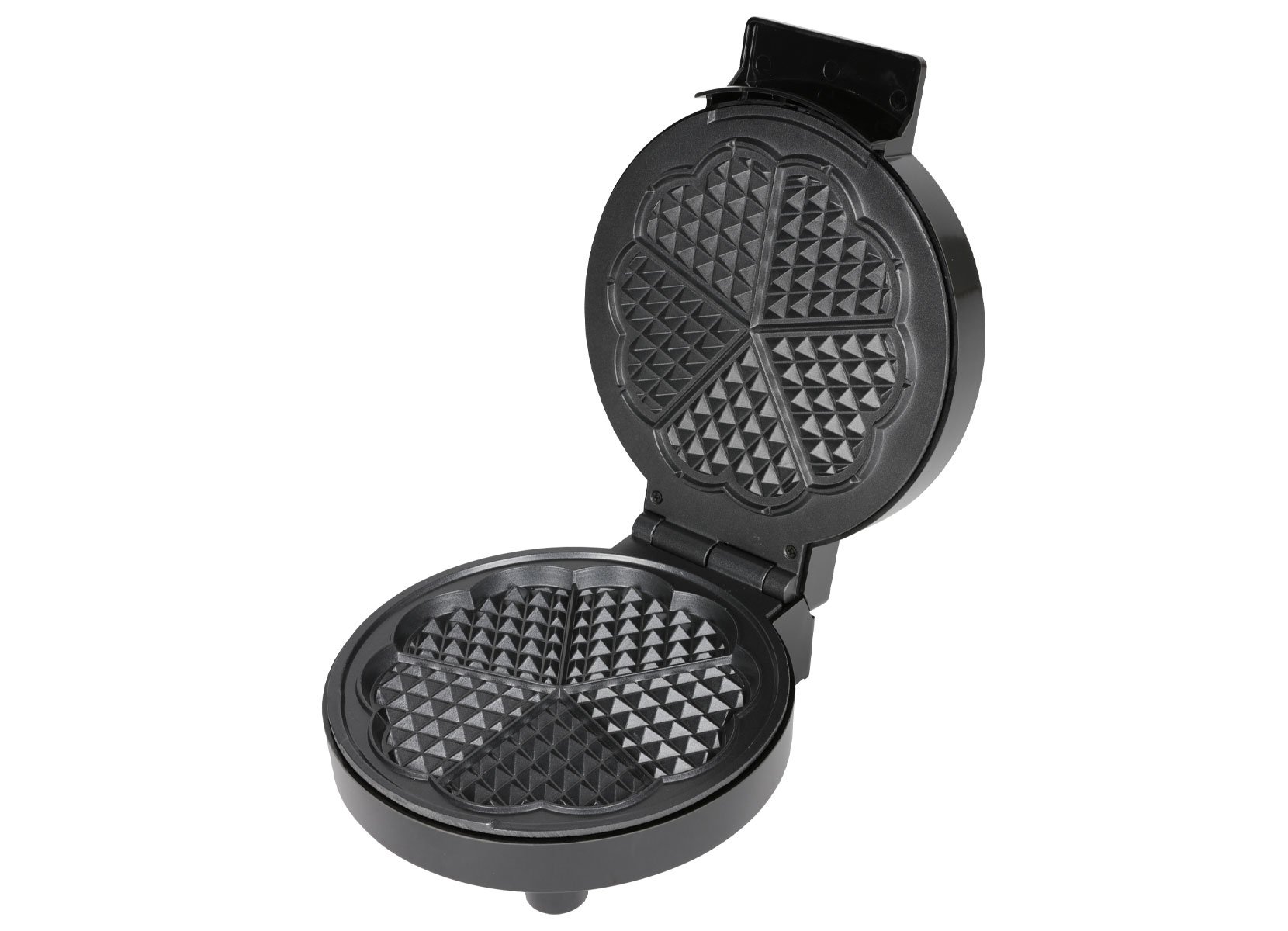 Skive Waffeleisen 1000W Edelstahl/Schwarz