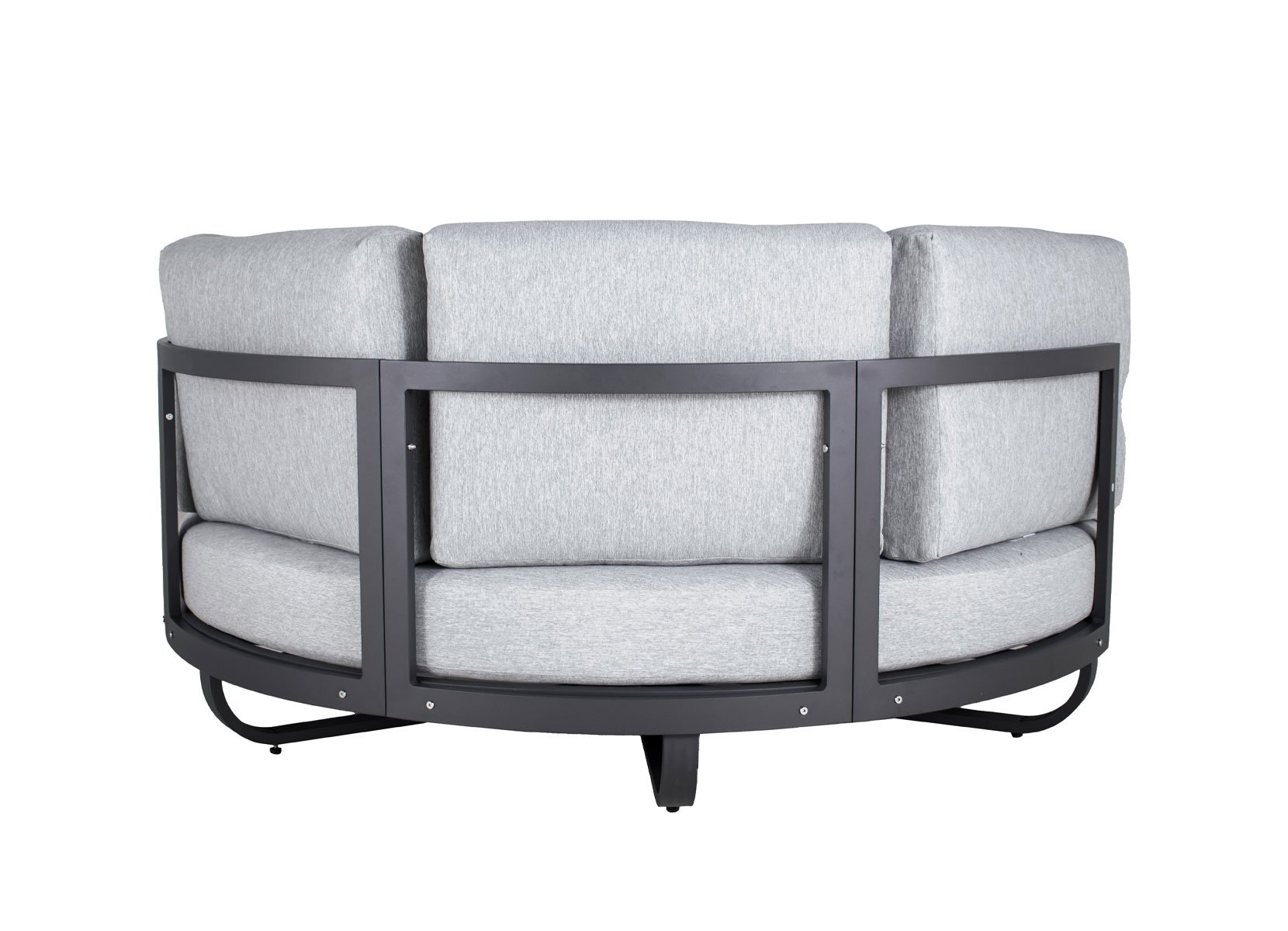 Home Deluxe Daybed FLORIDA Outdoor Grau