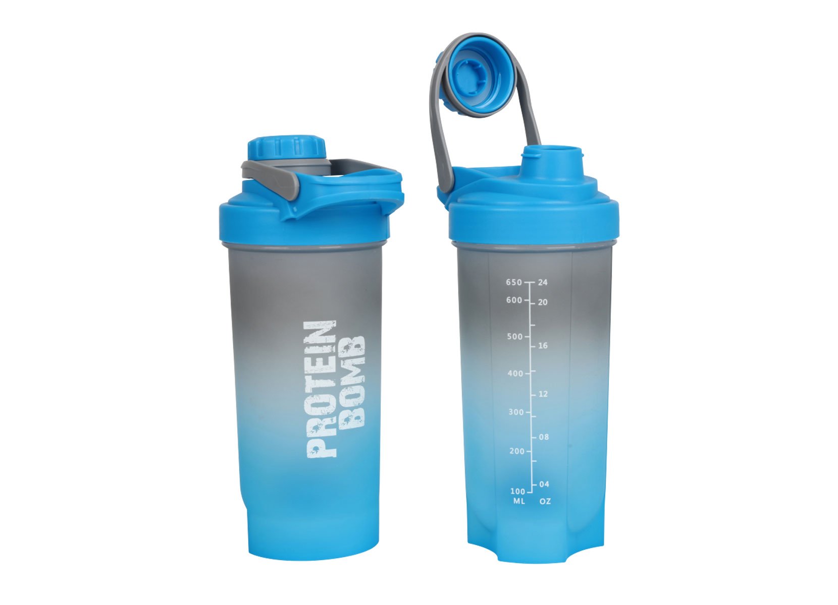 Eiweißshaker mit Spruch 700ml