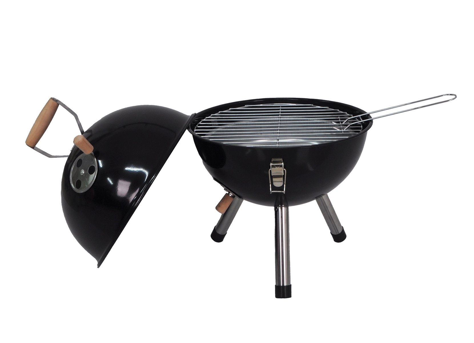 Landmann Barbecue-Kugeltischgrill 30x42cm Schwarz Landmann Barbecue-Kugeltischgrill 30x42cm Schwarz