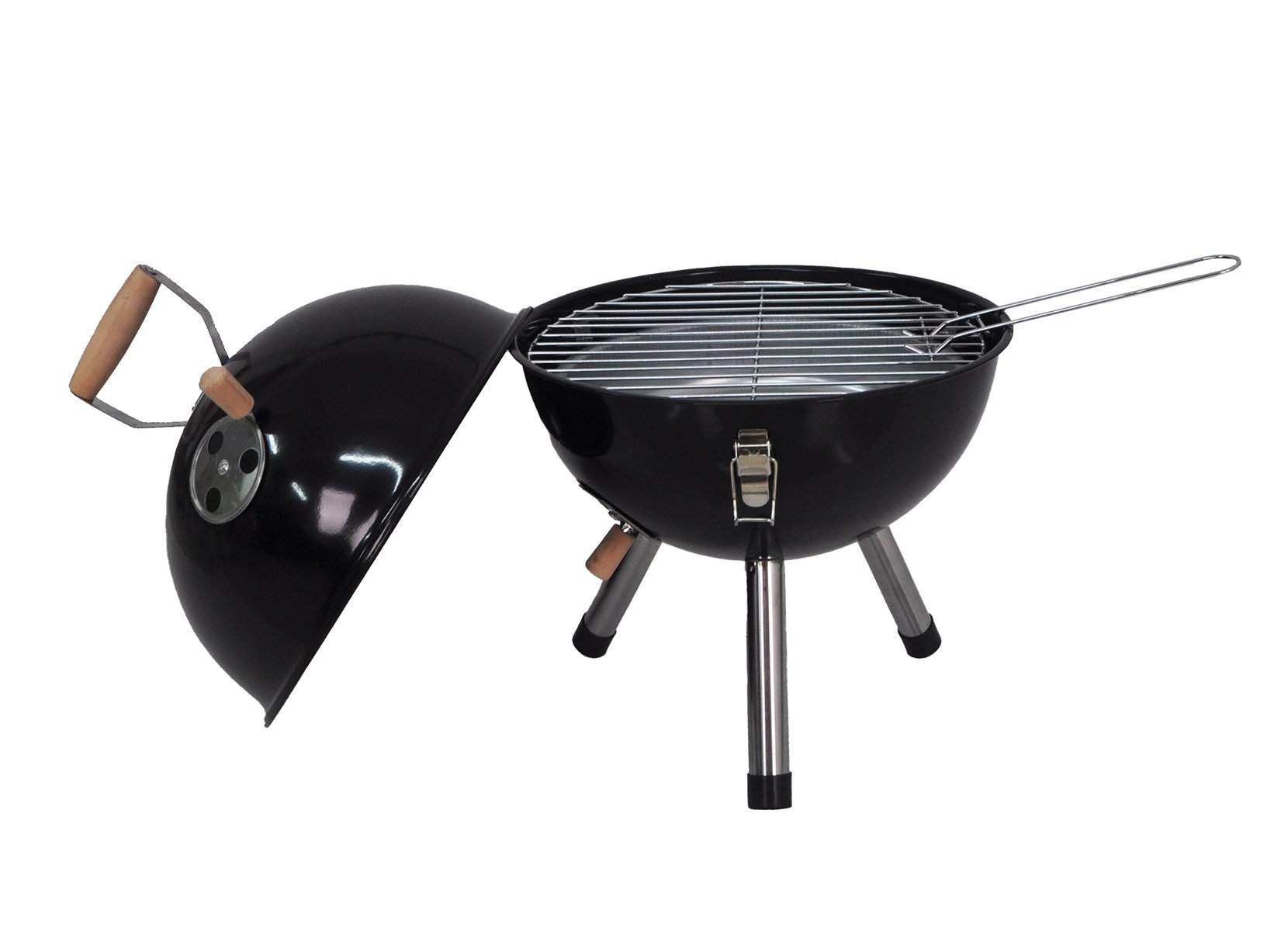 Barbecue-Tischgrill Schwarz