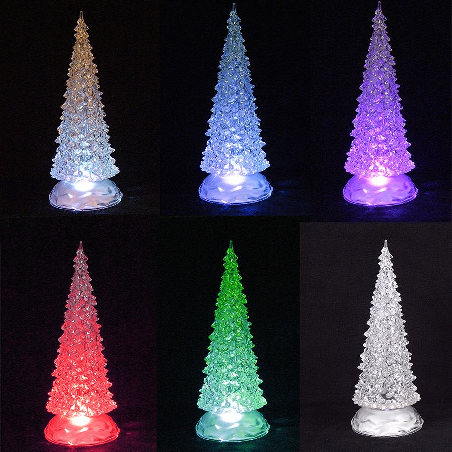 LED-Weihnachtsbaum mit Farbwechsler 14,5cm