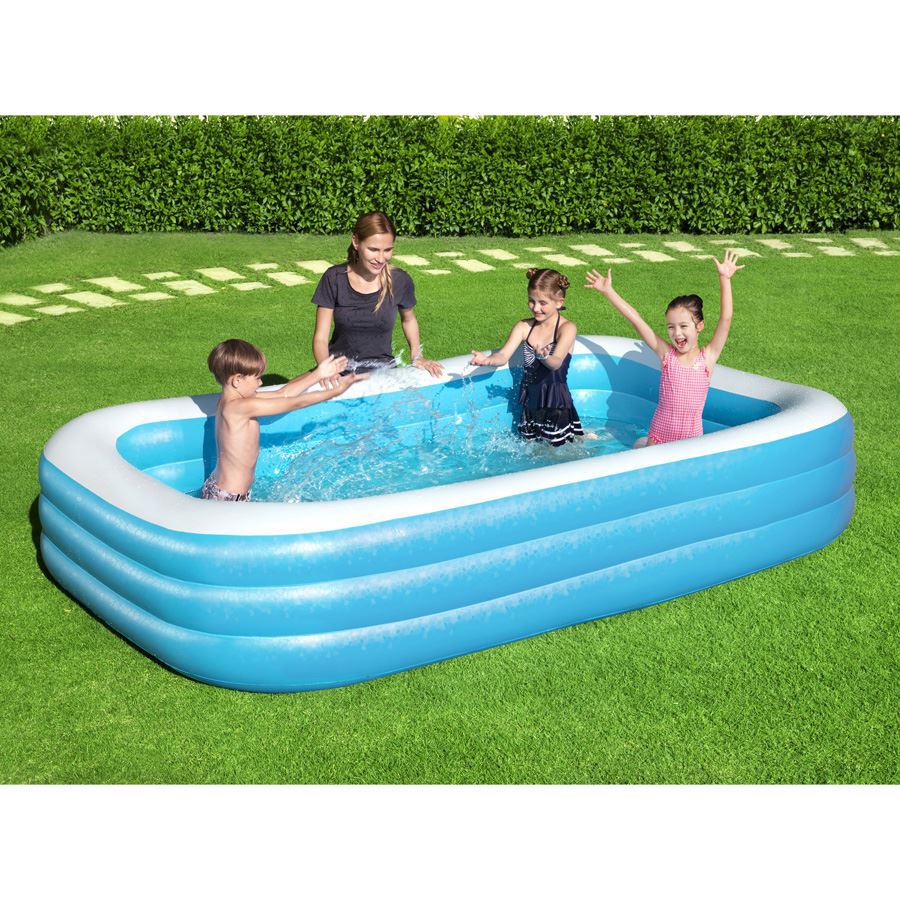 Bestway #54009 Family Pool Deluxe Blue 305x183x56cm