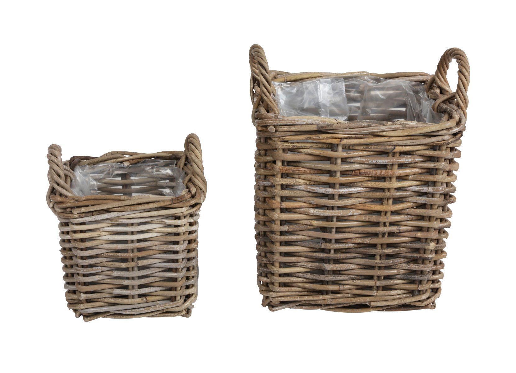 Weidenkörbe Athena 2er-Set Eckig Weidenkörbe Athena 2er-Set Eckig