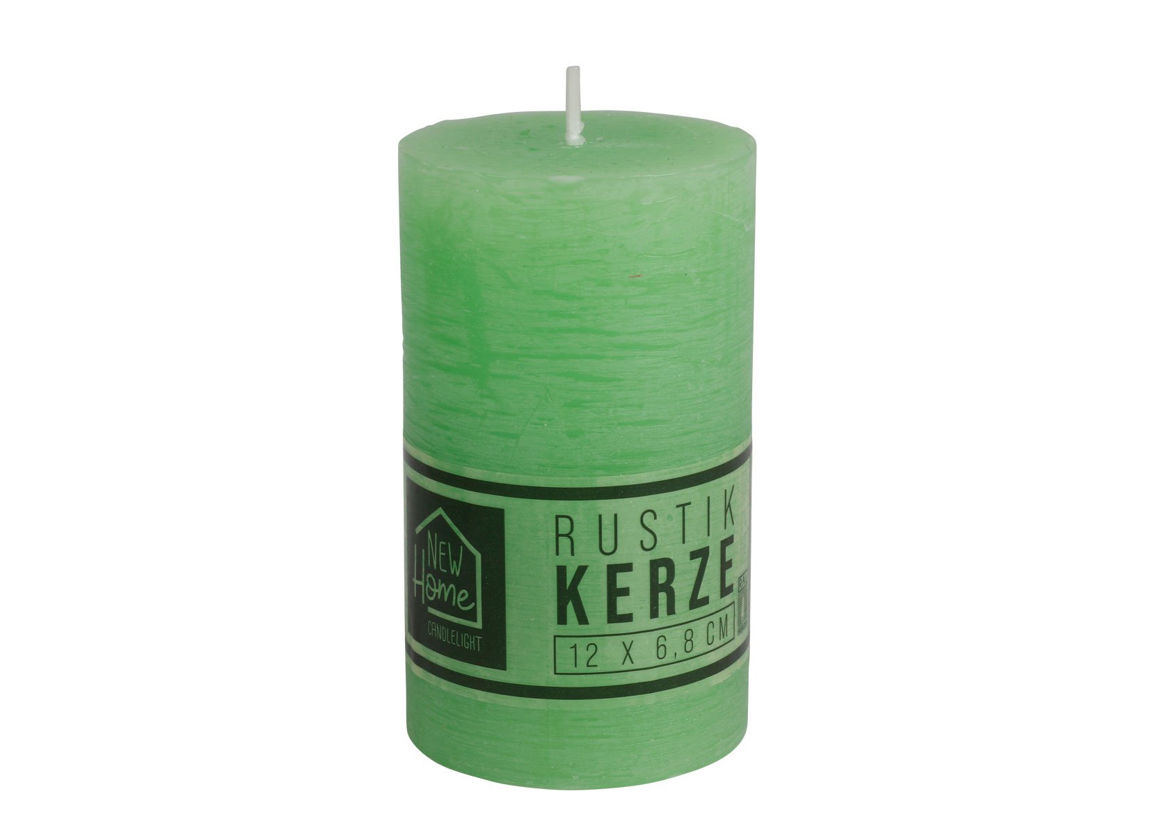 Kerze Rustikal 68x120mm Limone