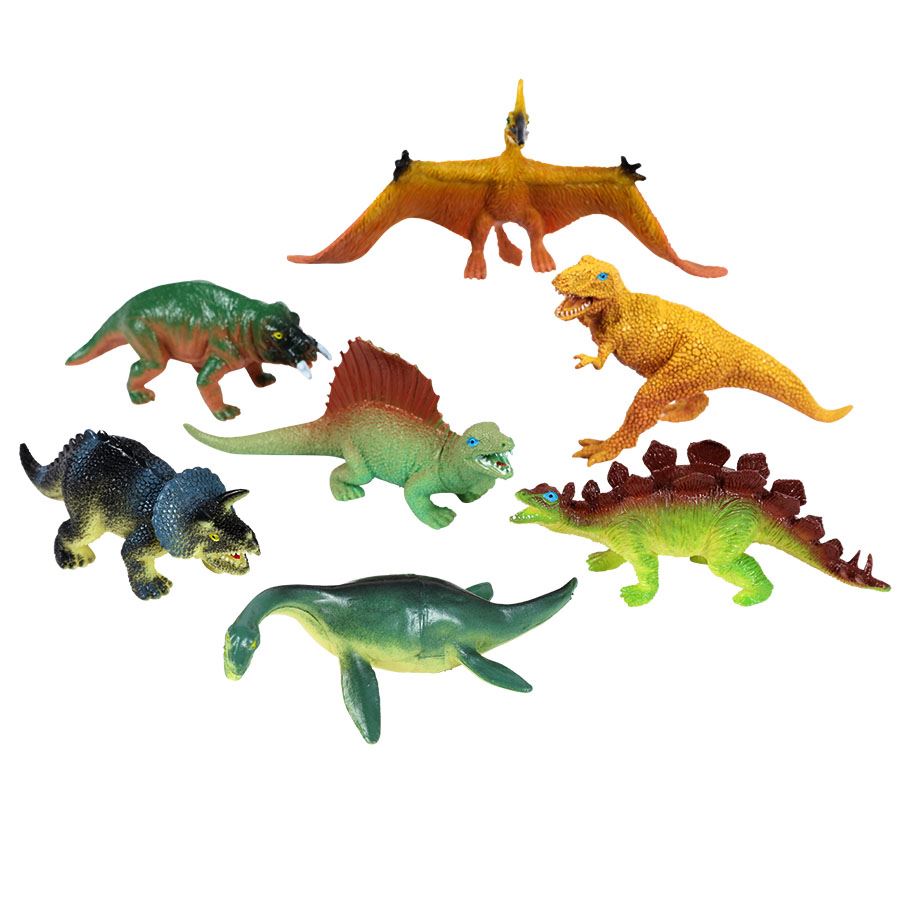 Spielfiguren-Set Dinosaurier 7-teilig