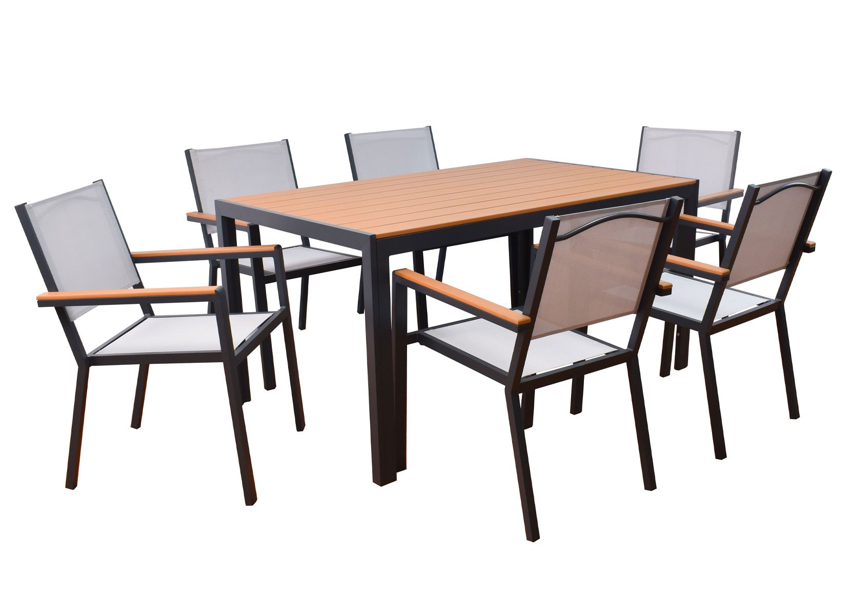 Home Deluxe Garten-Sitzgruppe CANTOS SEDIA in Holzoptik Home Deluxe Garten-Sitzgruppe CANTOS SEDIA in Holzoptik
