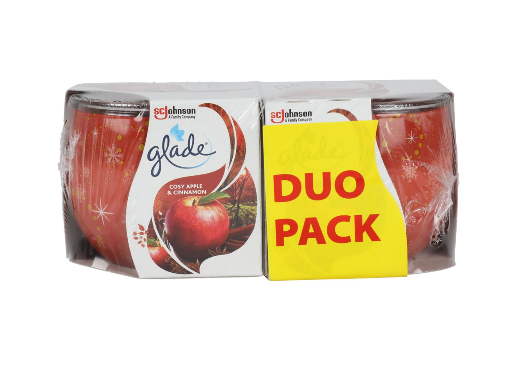 glade Duftkerze Cosy Apple & Cinnamon 2x120g