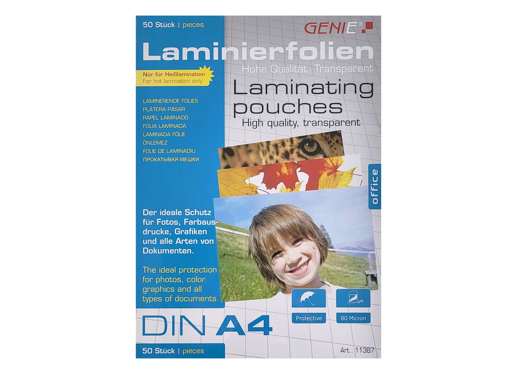 Laminierfolien DIN A4 50er-Pack