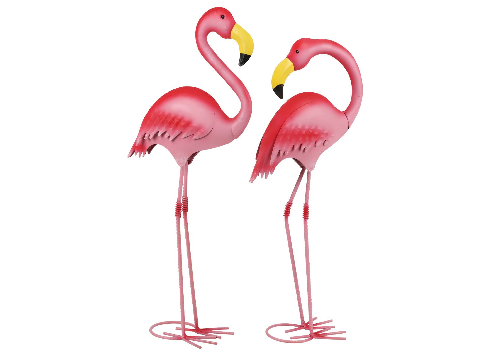 Metall-Gartenfigur Flamingo 20x51x10cm