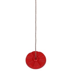 Kunststoff-Tellerschaukel Rot 29x5,5cm