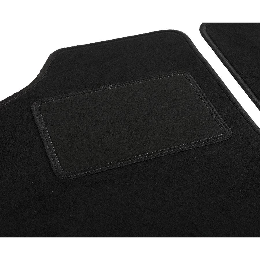 Auto-Teppich The Color, Universal Fußmatten-Set 4-teilig schwarz/weiß, Auto -Teppich The Color, Universal Fußmatten-Set 4-teilig schwarz/weiß, Universal Textil Fußmatten, Textil Fußmatten, Automatten & Teppiche