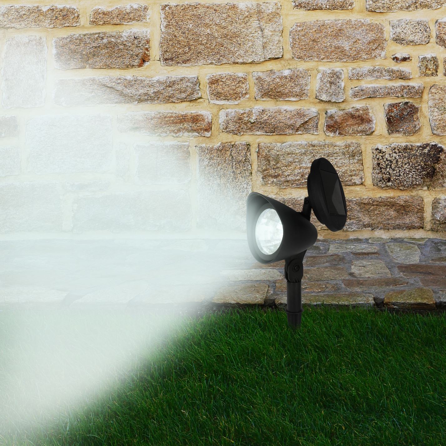 LED-Solar-Gartenleuchte Spot Light