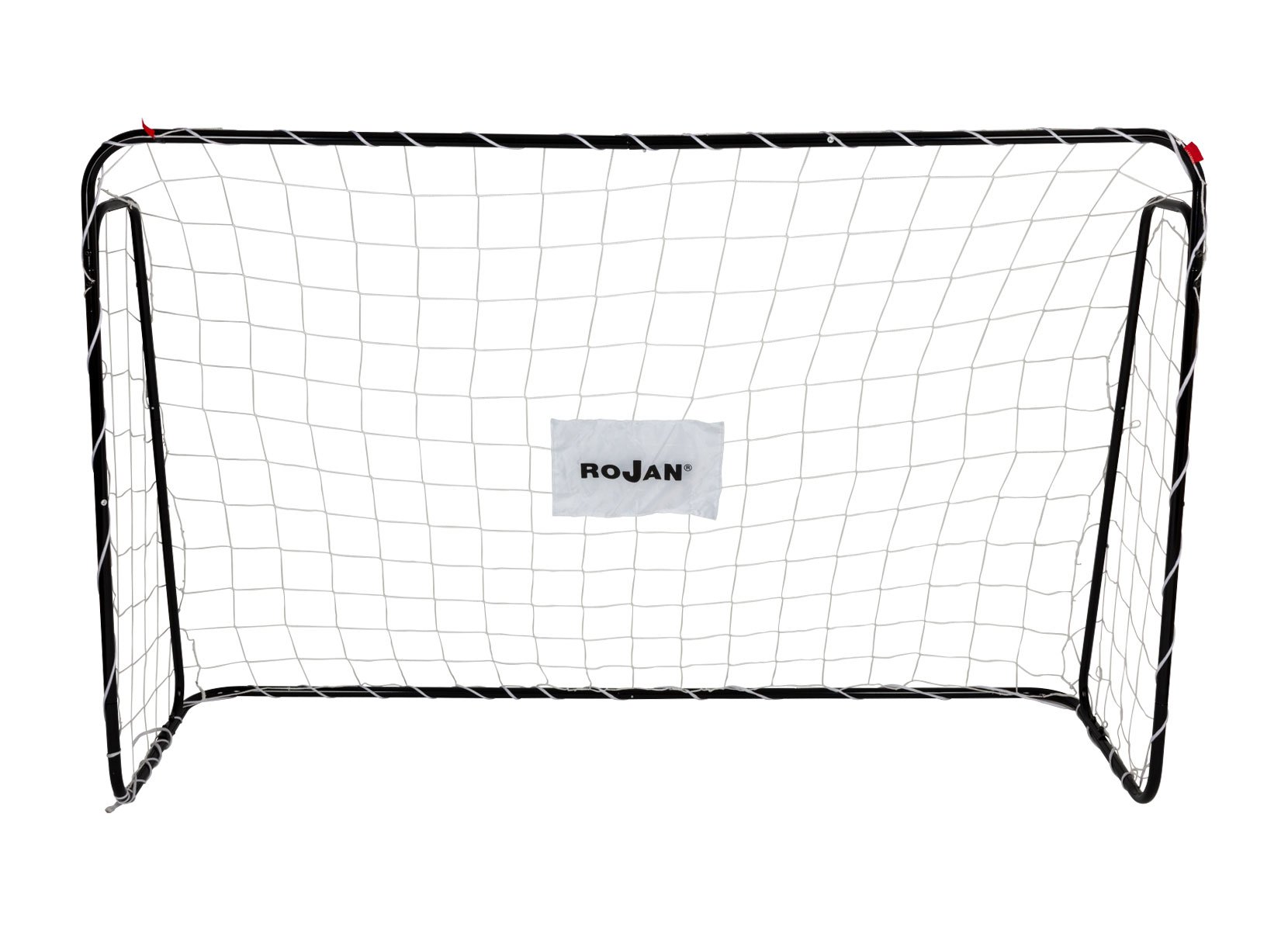RoJan Fußballtor mit Torwand 180x120x60cm Orange