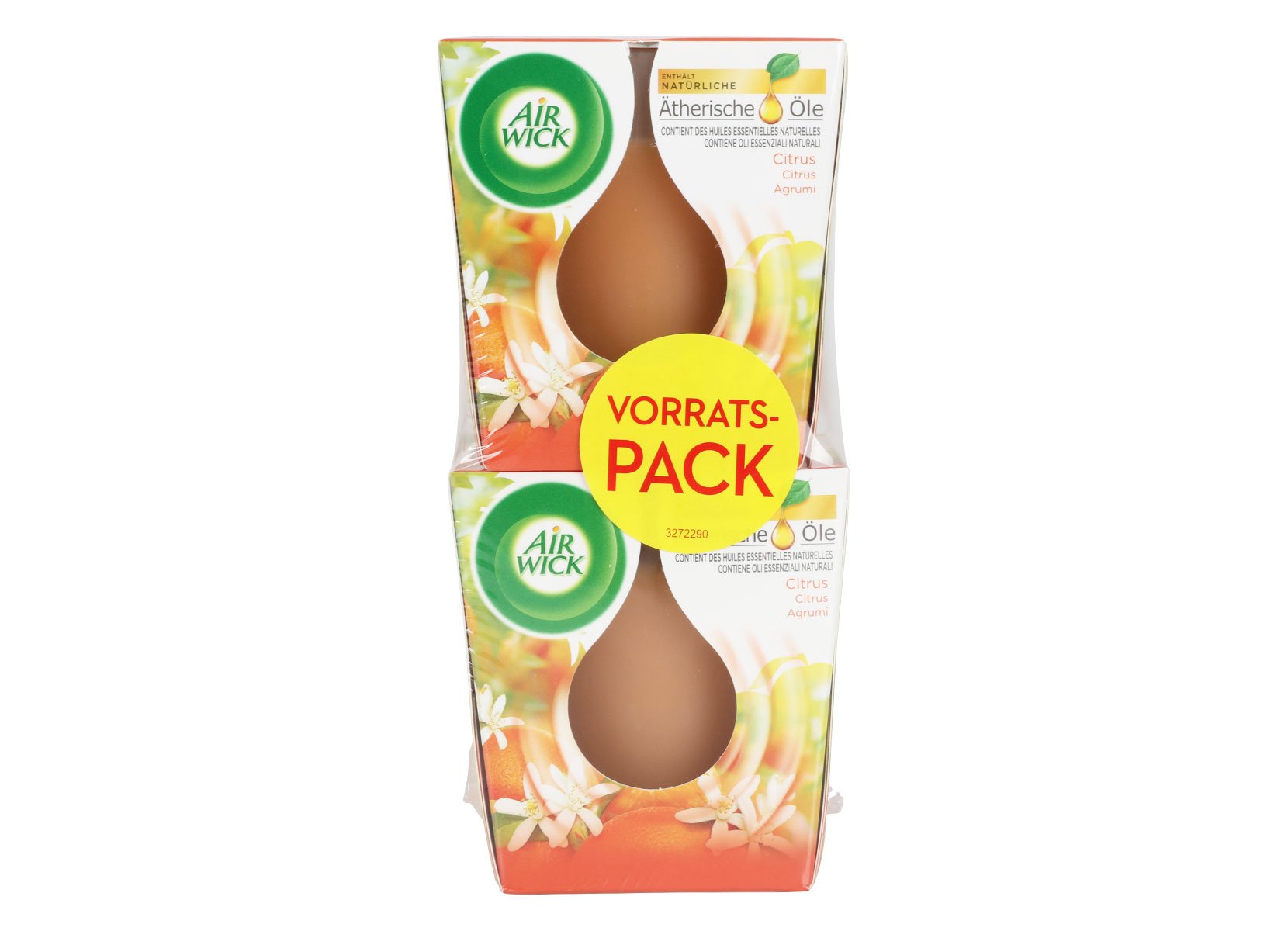 Air Wick Duftkerze Duo Citrus 2x105g