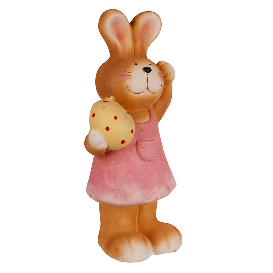 Großer Deko-Hase 40cm Mädchen