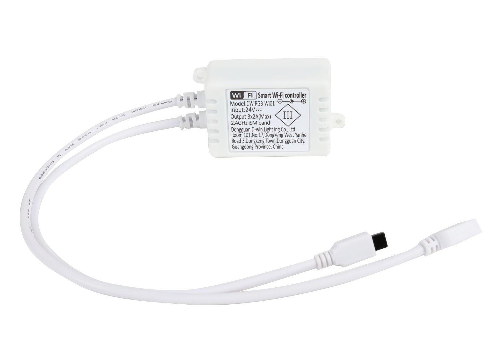 WiFi-LED-Leuchtstreifen mit App und Fernbedienung 30 LEDs pro Meter 5m Multicolor