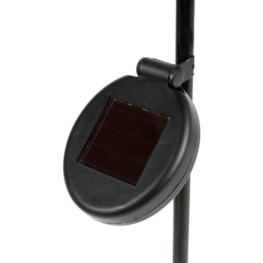 LED-Solar-Gartenstecker 93cm Offene Flamme