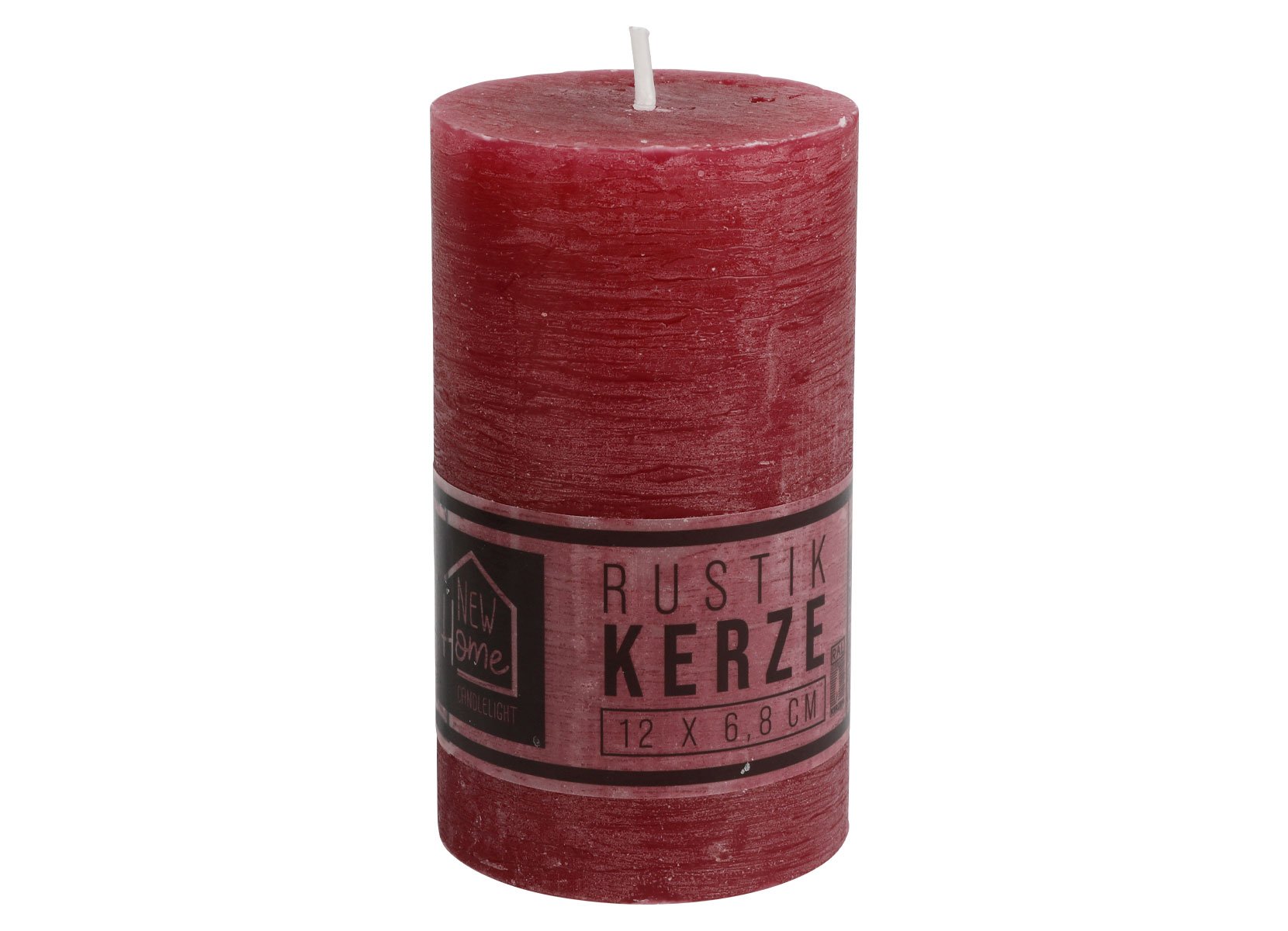 Kerze Rustikal 68x120mm Beere