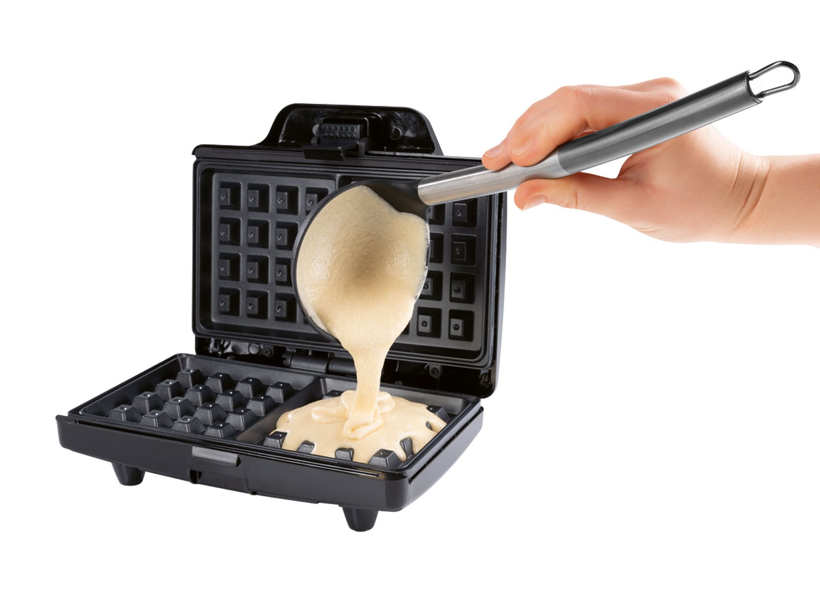 Waffeleisen für 2 Belgische Waffeln 750W Waffeleisen für 2 Belgische Waffeln 750W