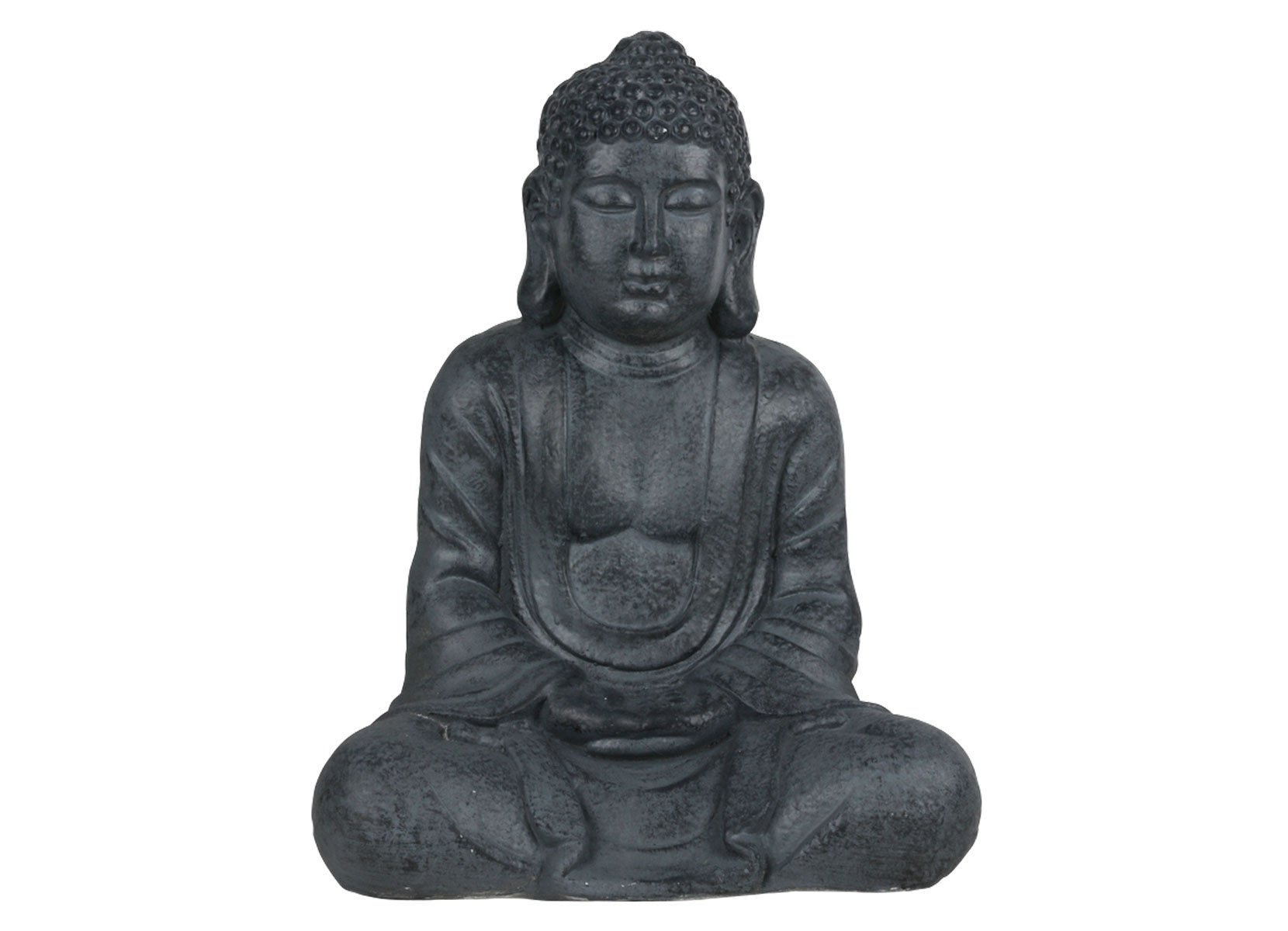 Sitzender Buddha aus Magnesia groß 38x25x50cm