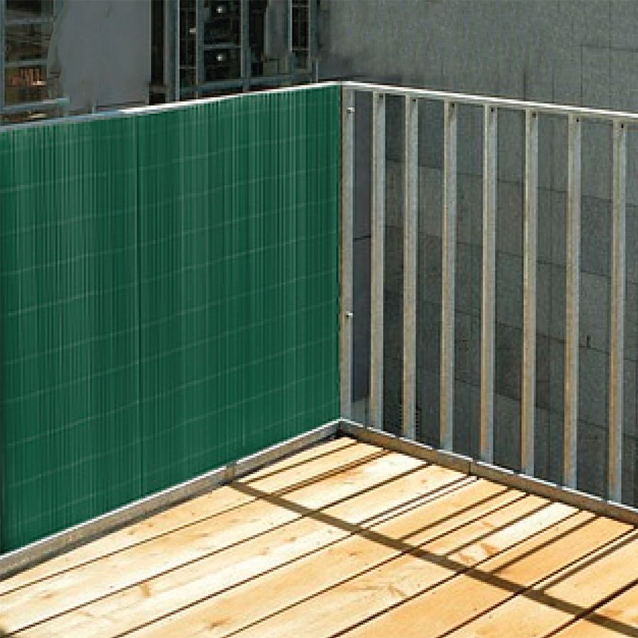 PVC-Sichtschutzmatte 100x300cm Grün