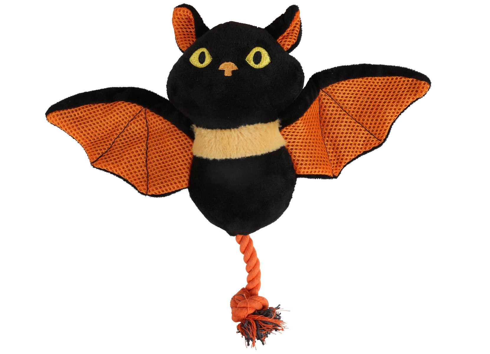 Halloween Hundespielzeug Plüsch-Fledermaus 40x34cm