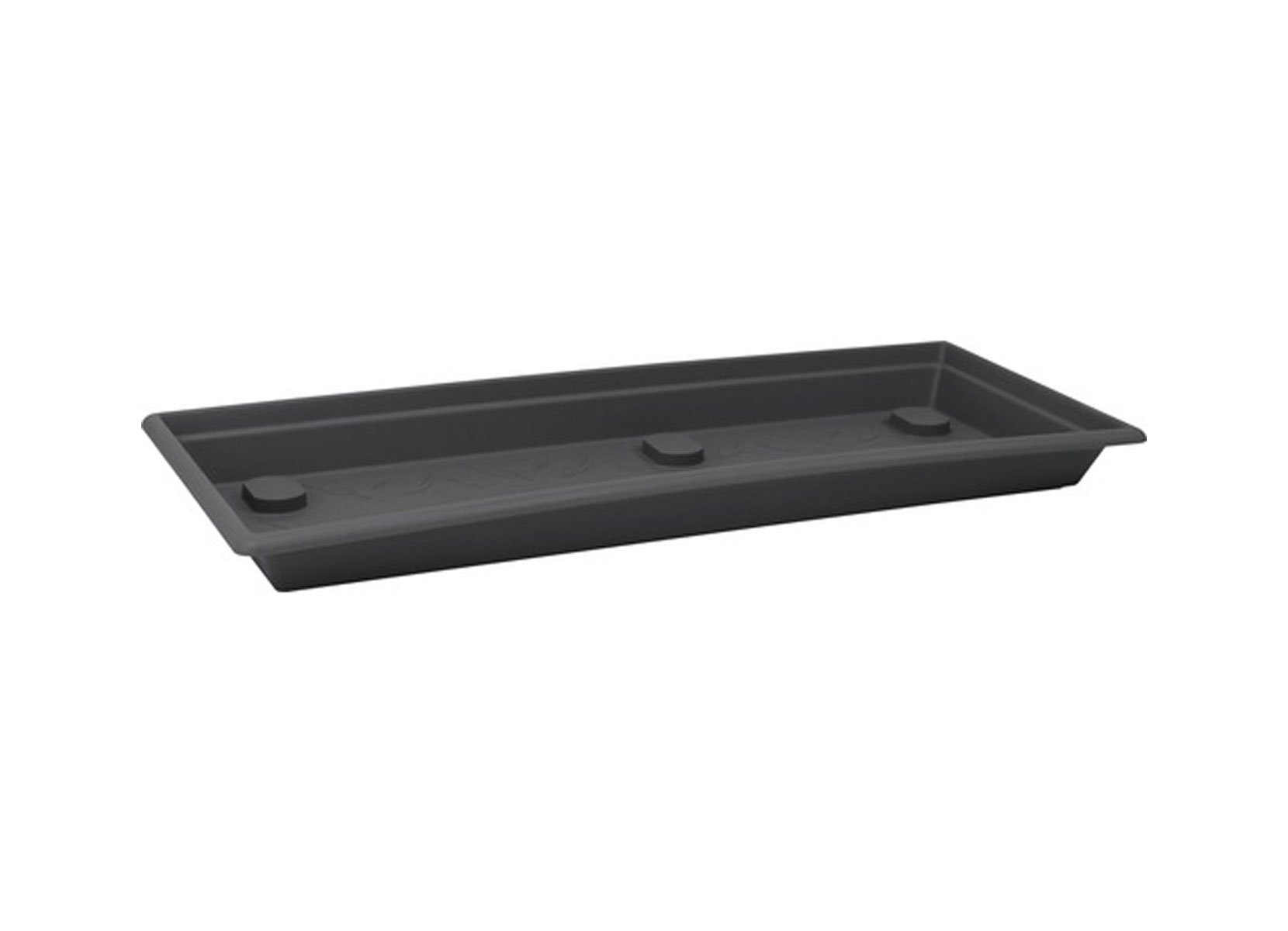 Untersetzer XXL Pflanzkasten Magnus 80x39x6cm Anthrazit