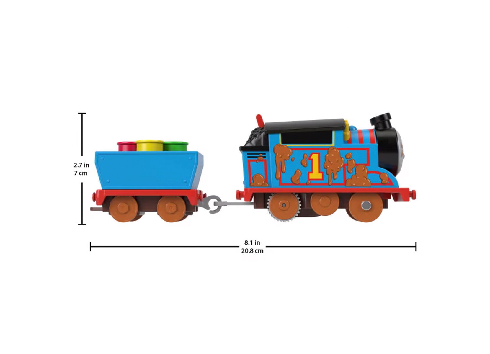 Thomas & Friends Lokomotive und Schienenset Thomas-Lokomotive Blau