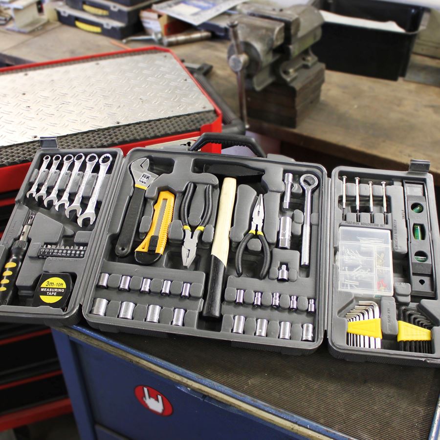 Werkzeug-Set 160-teilig im Koffer