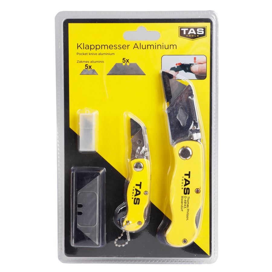 Klappmesser mit Ersatzklingen 2er-Set