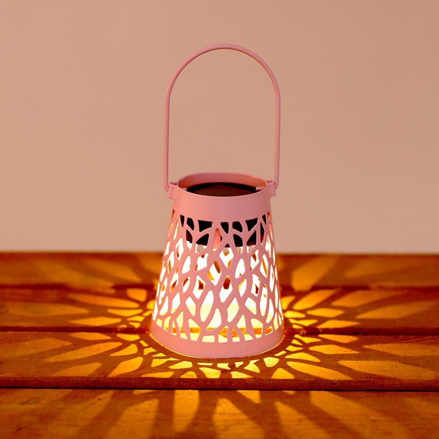 Metall-Solarlicht zum Hängen 9x10cm