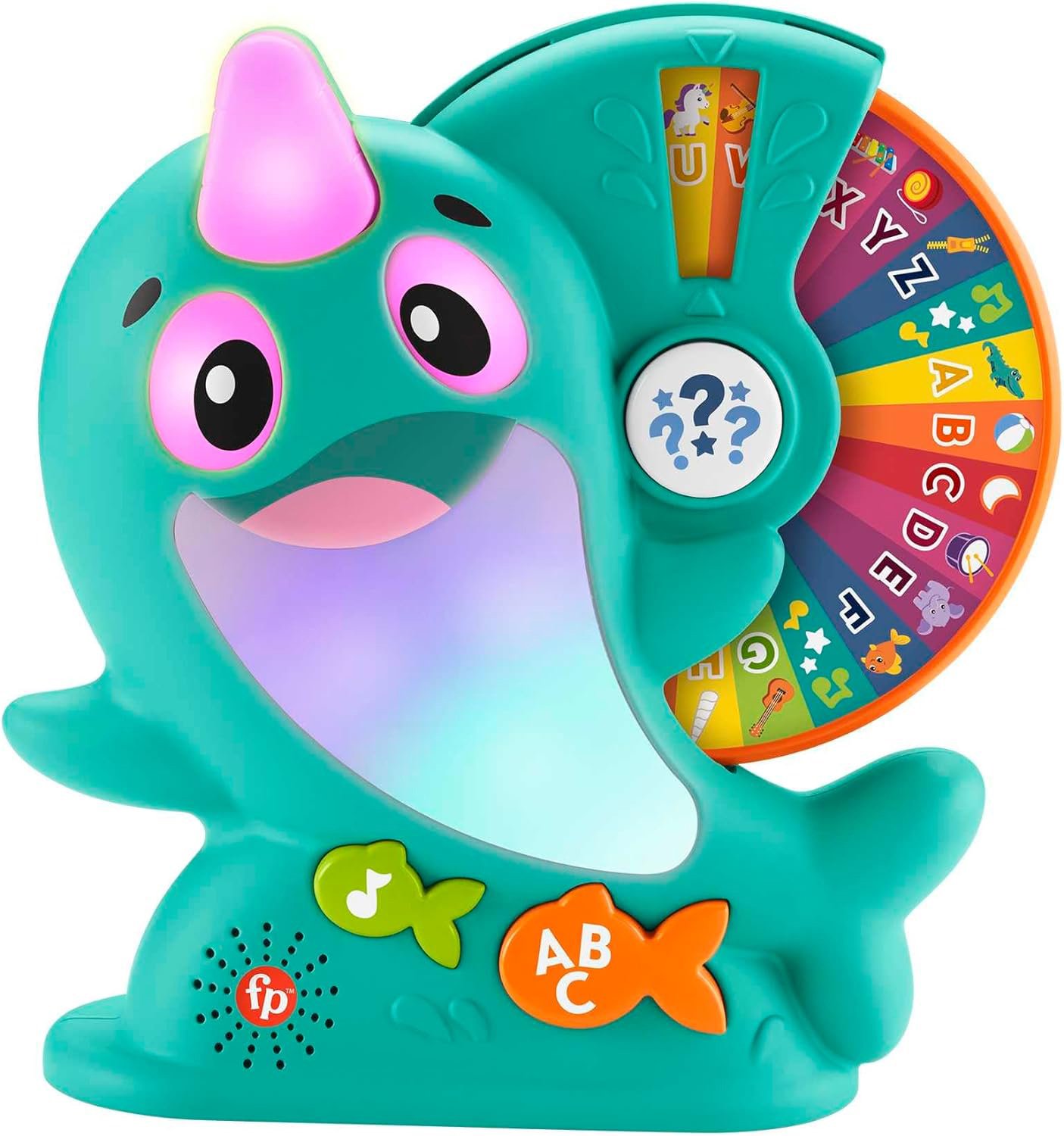 Fisher-Price Lernspielzeug BlinkiLinkis Narwal