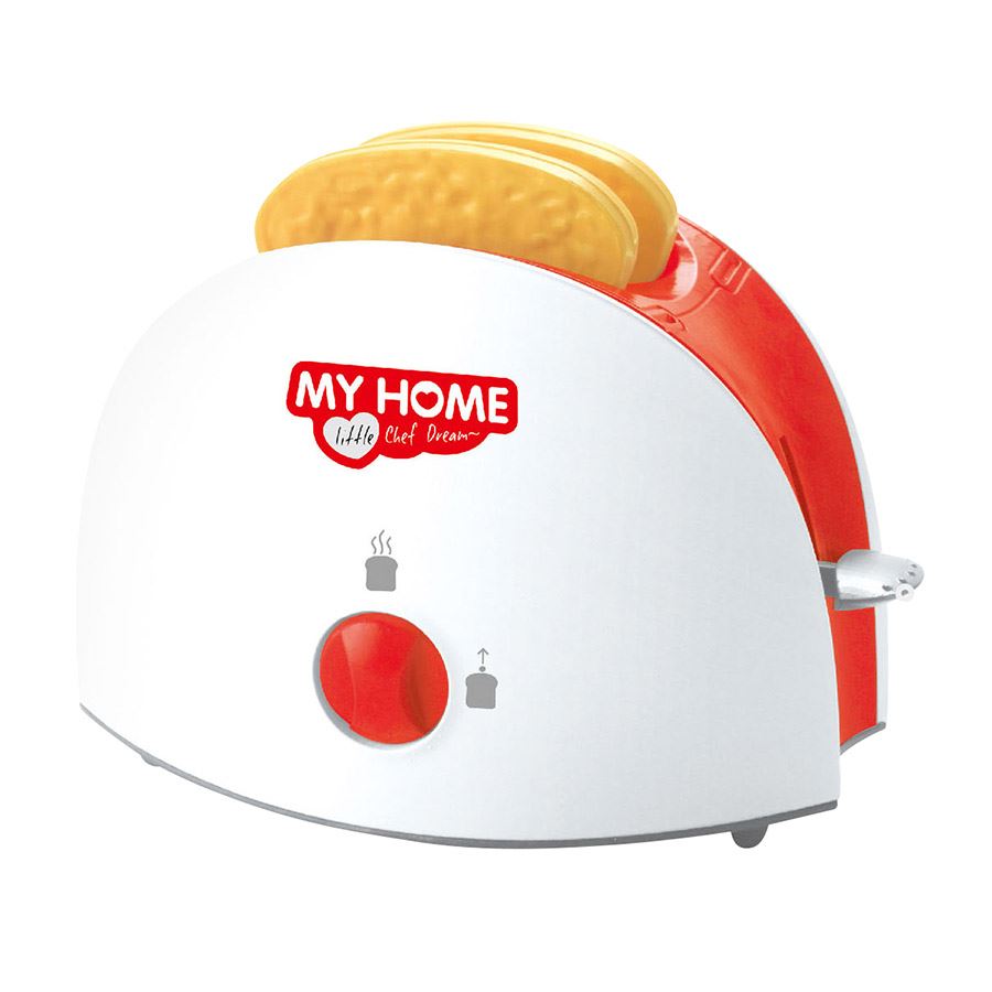 Spielzeug-Toaster mit 2 Toastscheiben