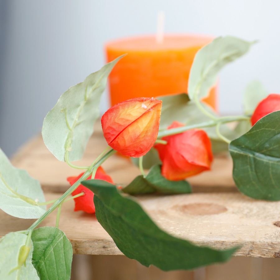 Künstliche Physalis 91cm