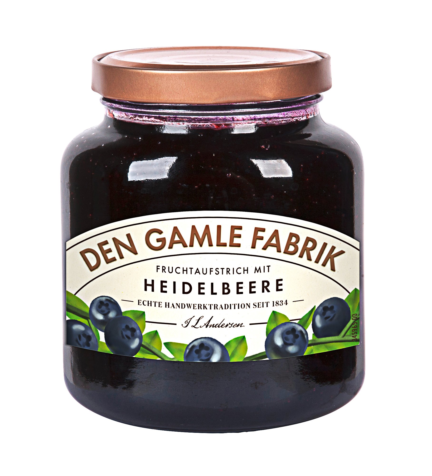 Dänischer Fruchtaufstrich "Heidelbeere" 