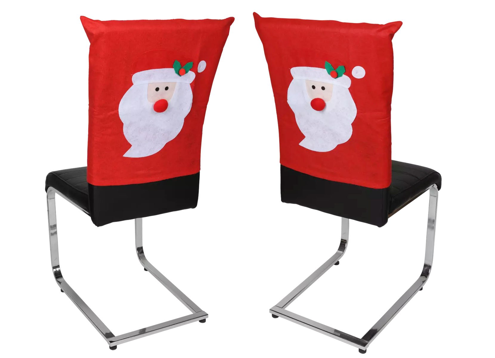 Weihnachtliche Stuhlhusse mit Motiv 48x50cm
