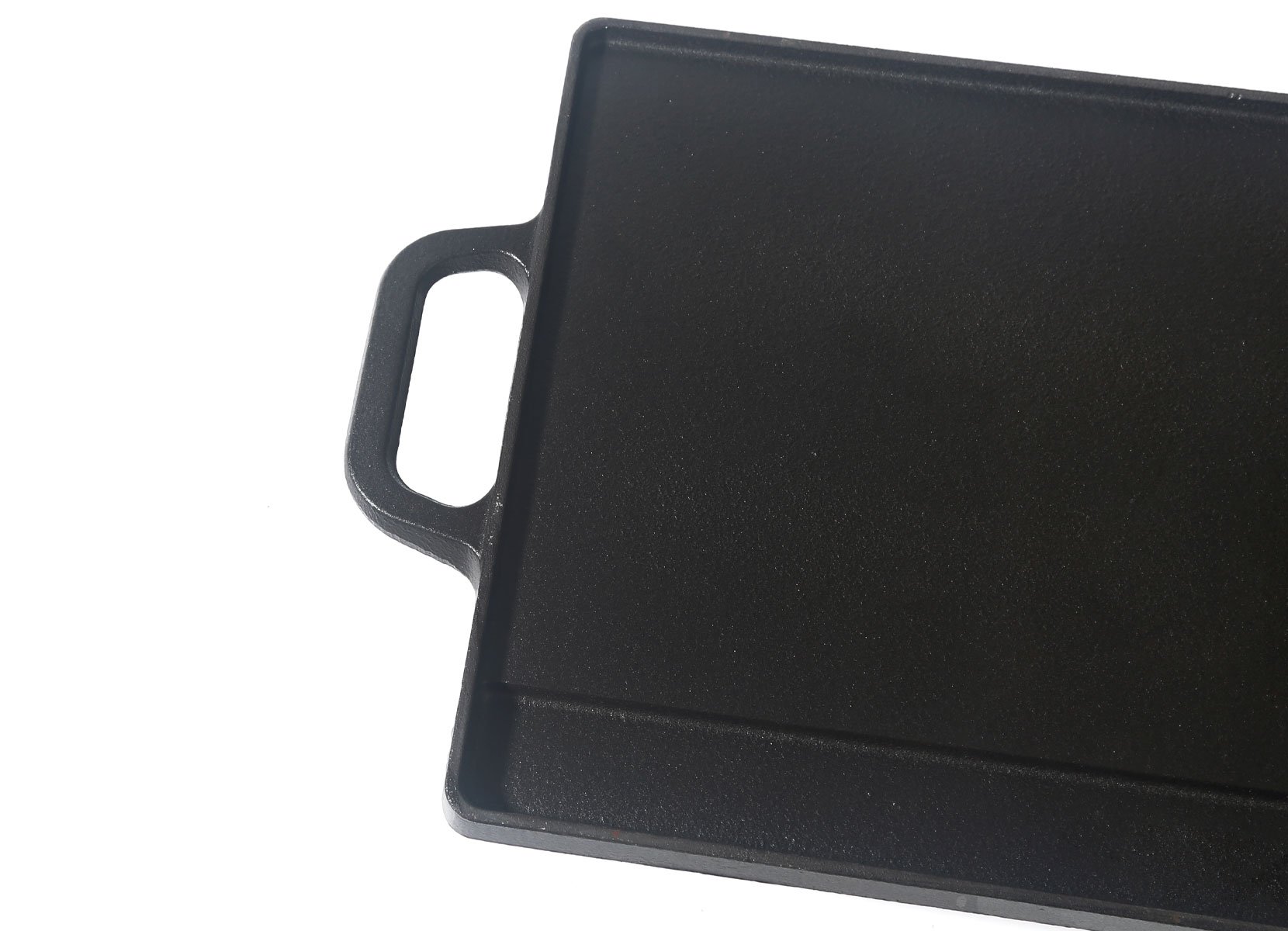 Grillplatte aus Gusseisen 42x23x1,5cm Grillplatte aus Gusseisen 42x23x1,5cm
