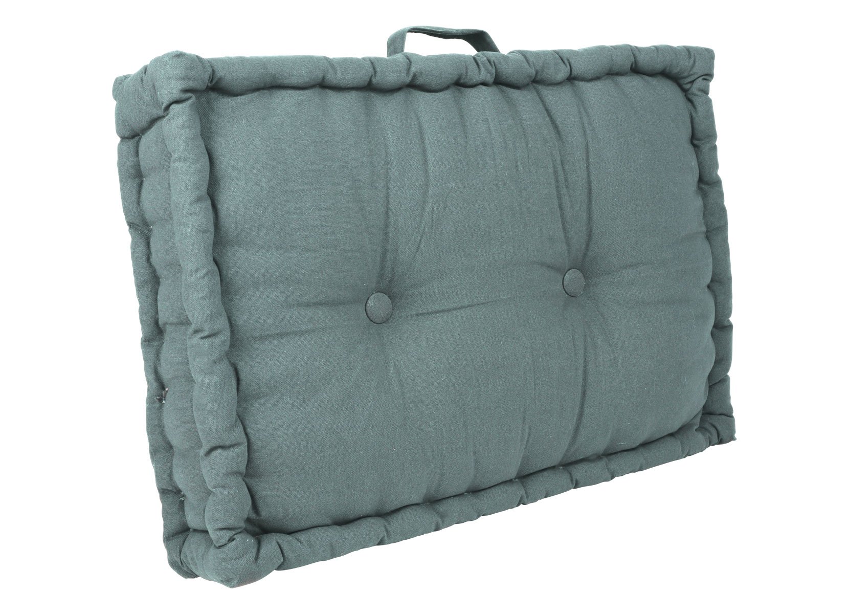 Rückenkissen 60x40x10cm Türkis