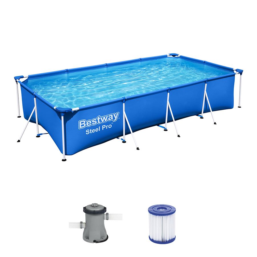 Bestway #56424 Steel Pro Pool-Set 400x211x81cm