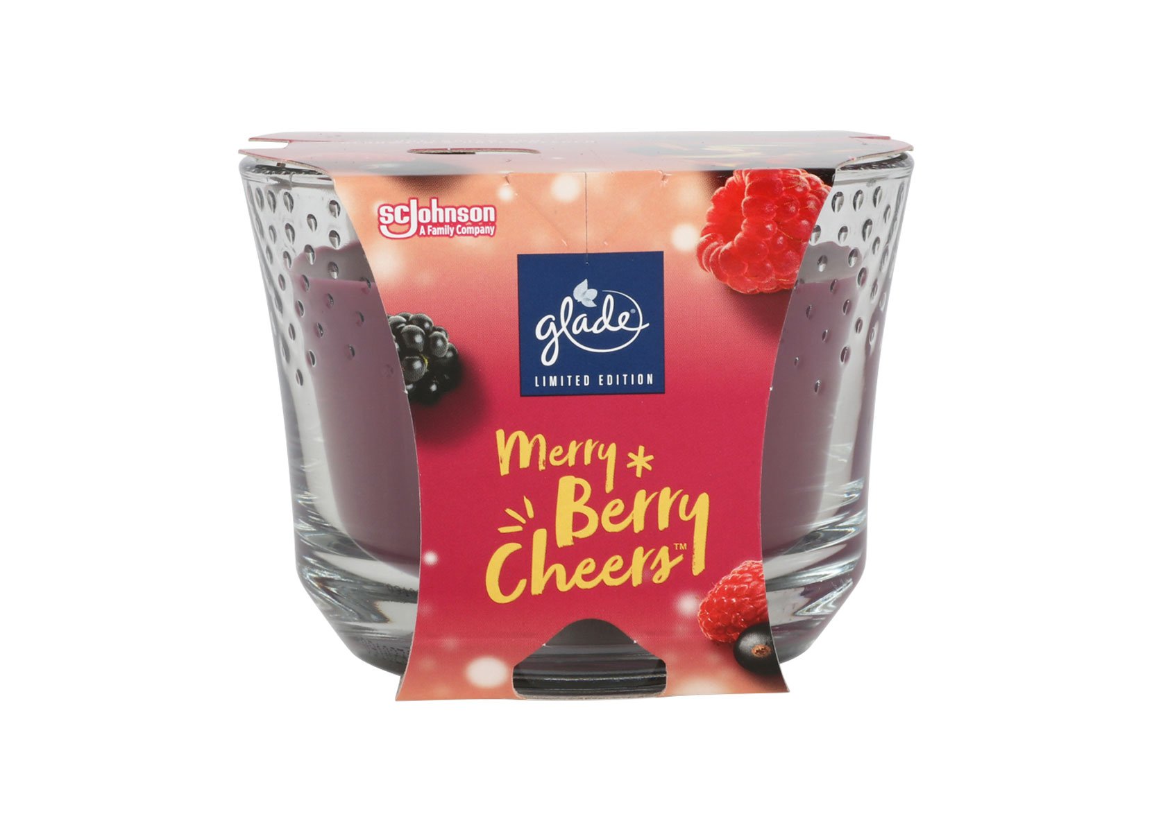 Glade Duftkerze Merry Berry Cheers 224g