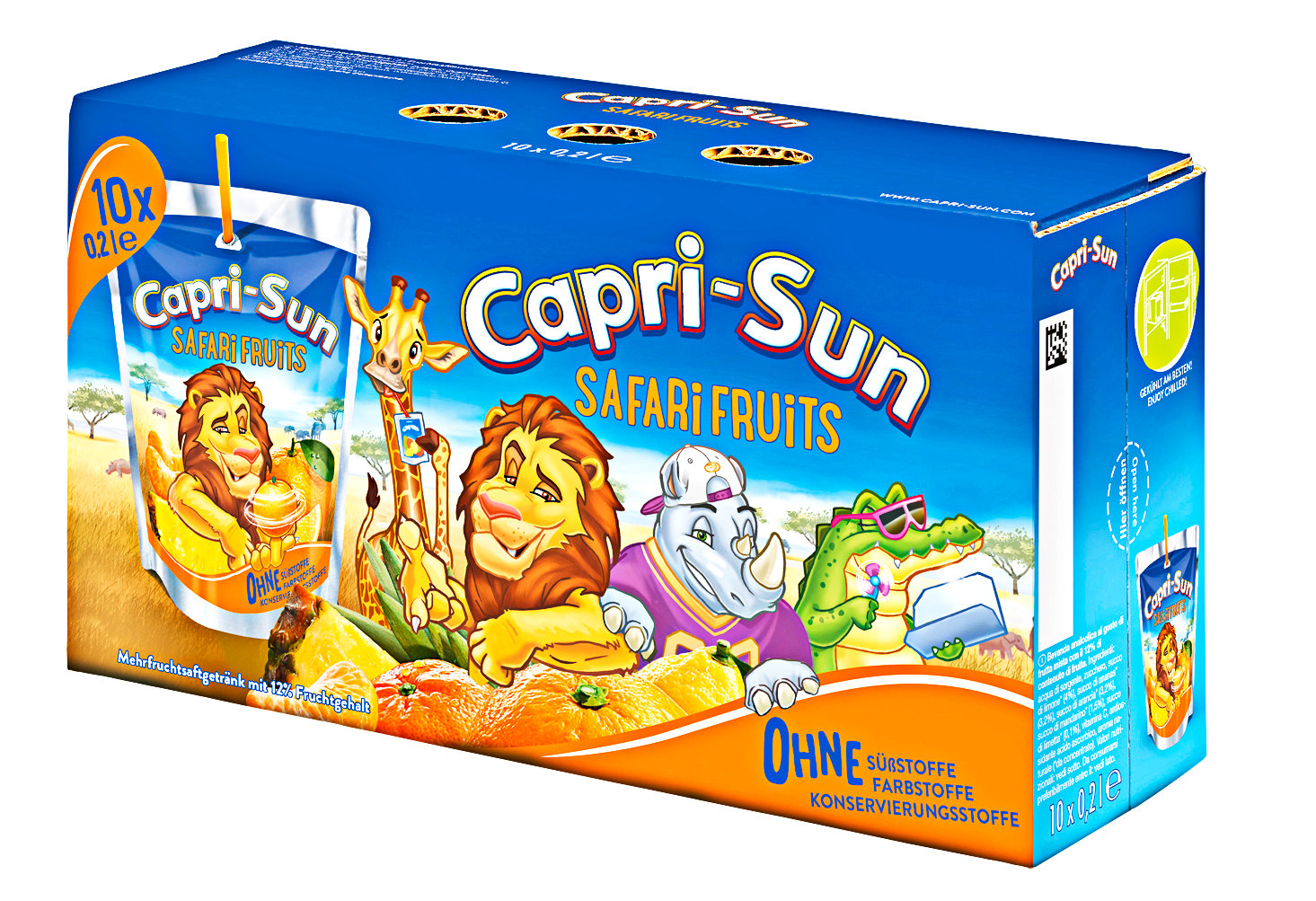 Fruchtsaftgetränk "Safari Fruits" Fruchtsaftgetränk "Safari Fruits"