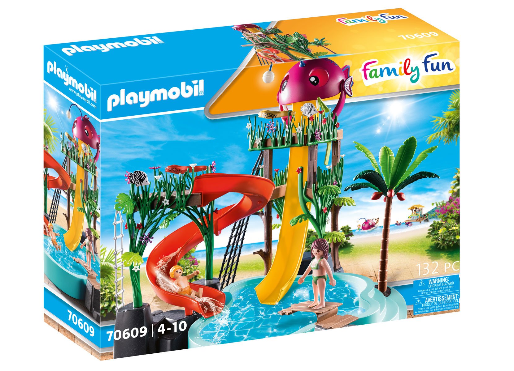 Playmobil 70609 Family Fun Aquapark mit Rutschen