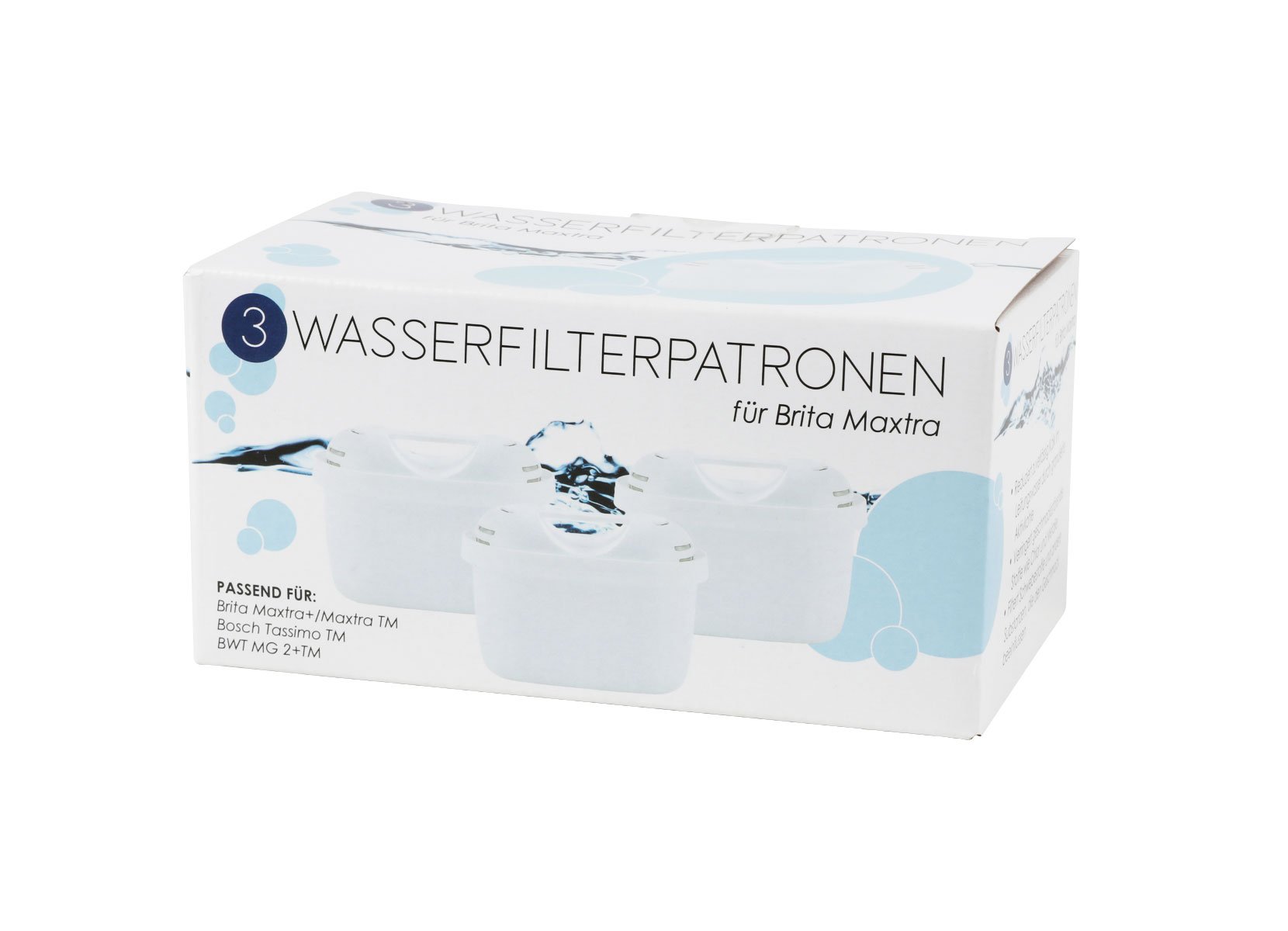 3er-Set Wasserfilterpatronen