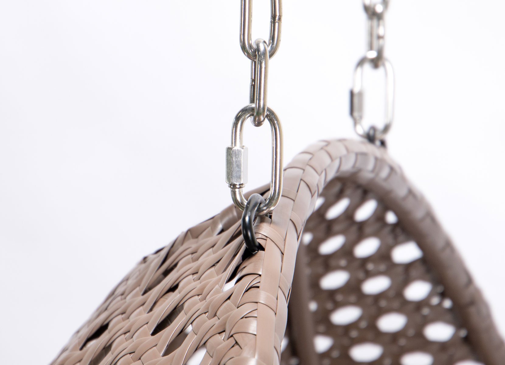 Home Deluxe TWIN Polyrattan-Hängesessel für 2 Personen Braun Home Deluxe TWIN Polyrattan-Hängesessel für 2 Personen Braun