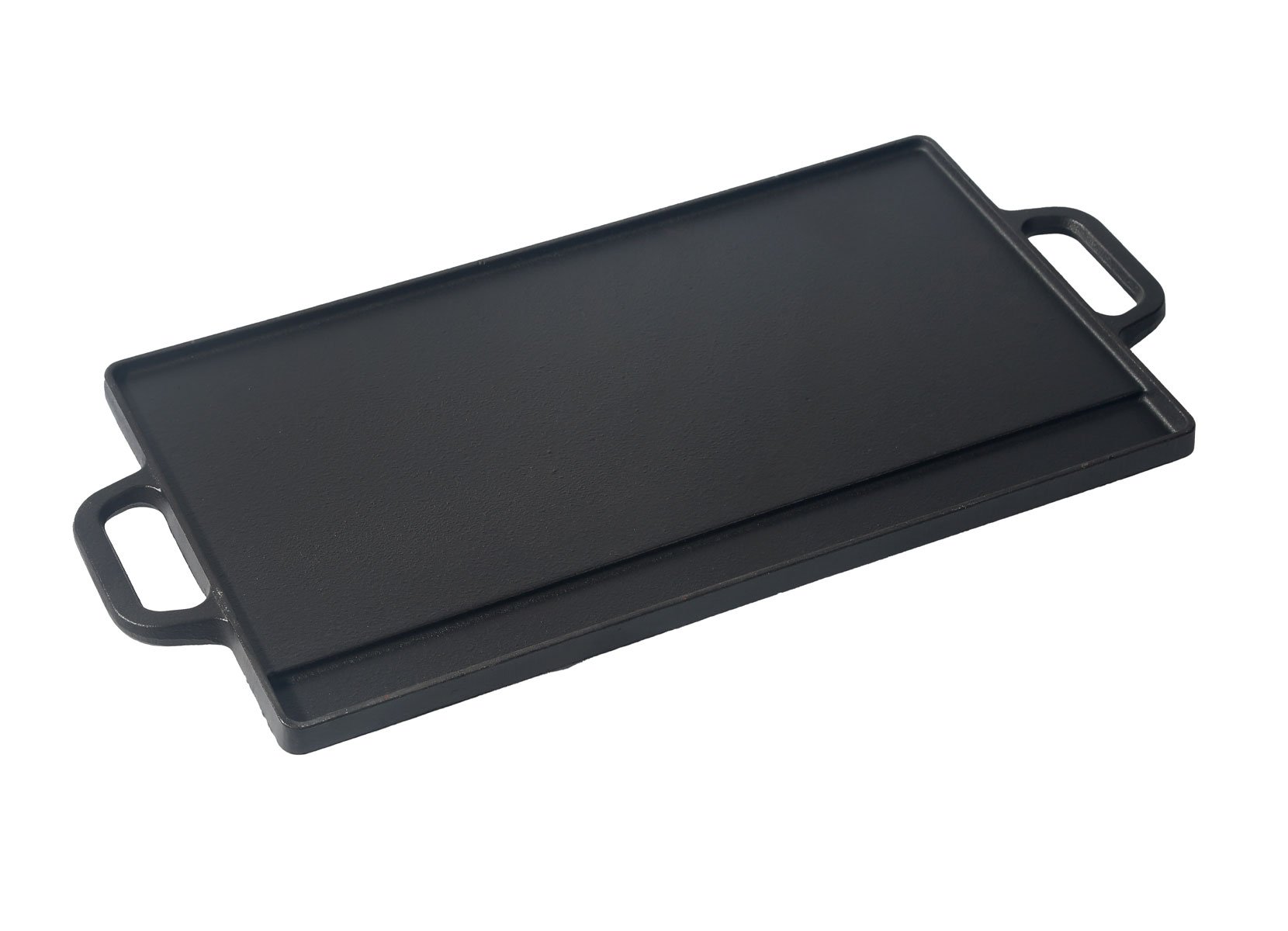 Grillplatte aus Gusseisen 42x23x1,5cm Grillplatte aus Gusseisen 42x23x1,5cm