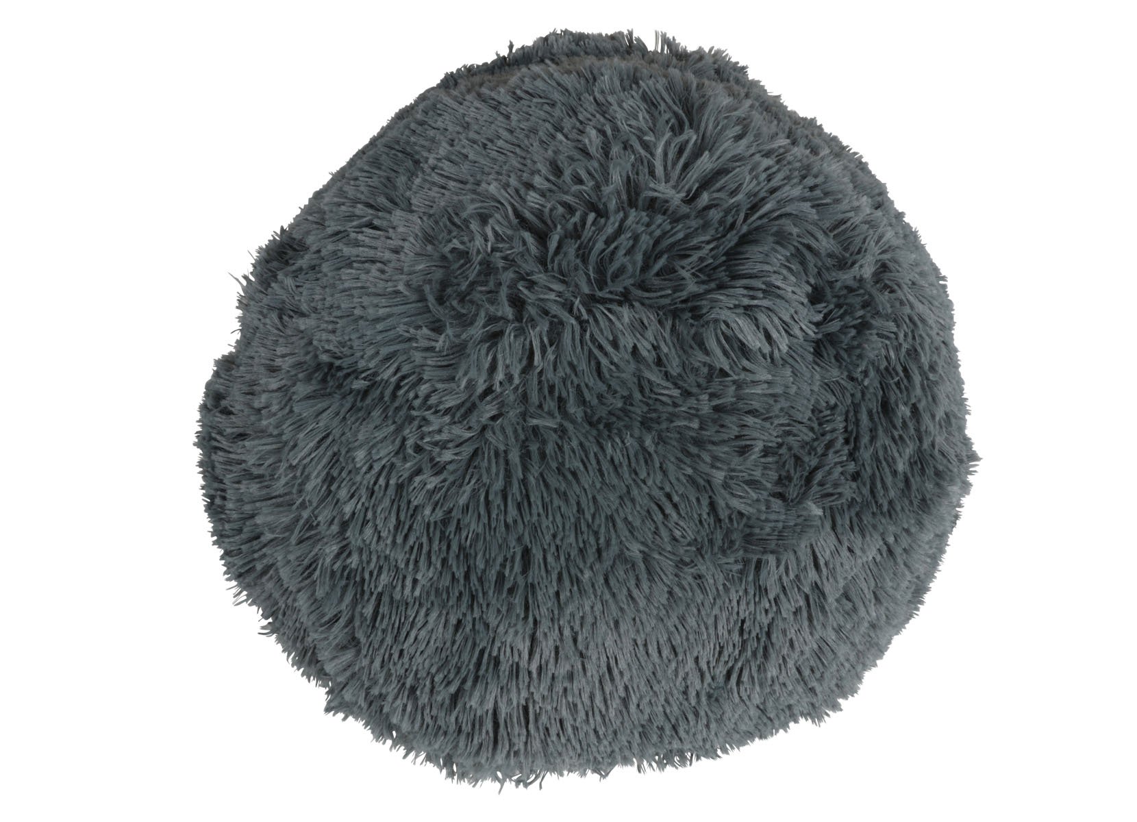 Zierkissen Fluffy 30cm Anthrazit