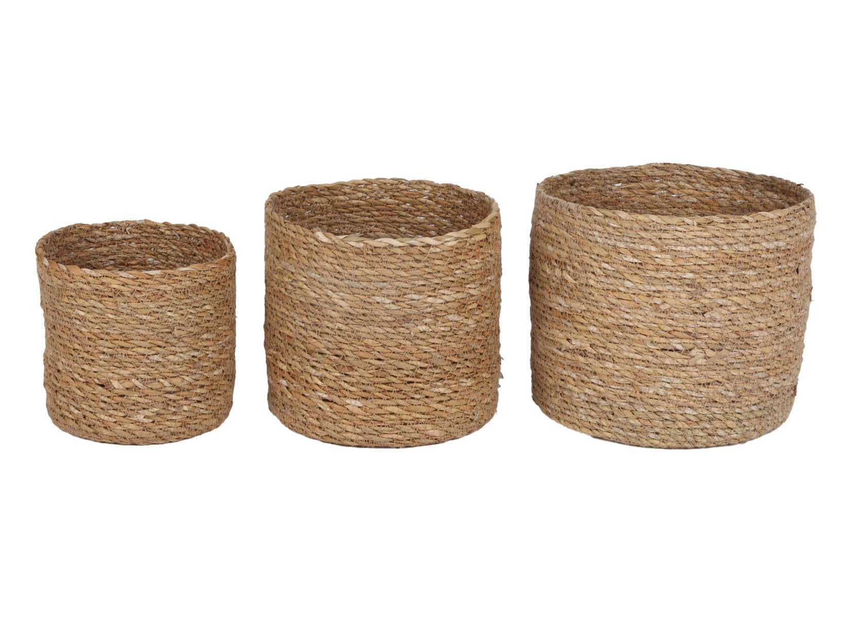 Seegras-Übertöpfe 3er-Set