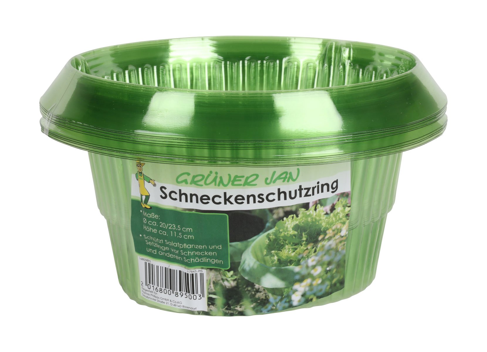 Schneckenschutzring für Salat 15/23cm 10er-Set