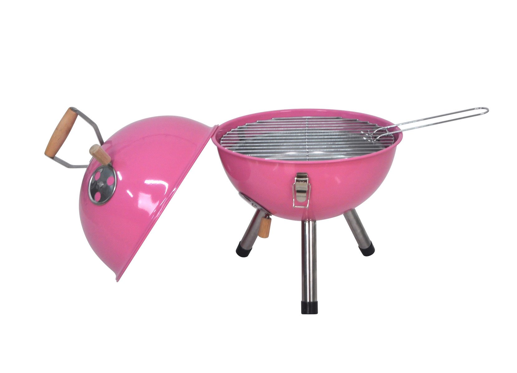 Landmann Barbecue-Kugeltischgrill 30x42cm Pink